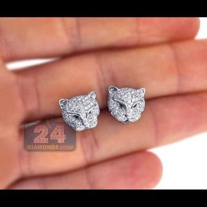 S925 Panther 🐆 Earrings